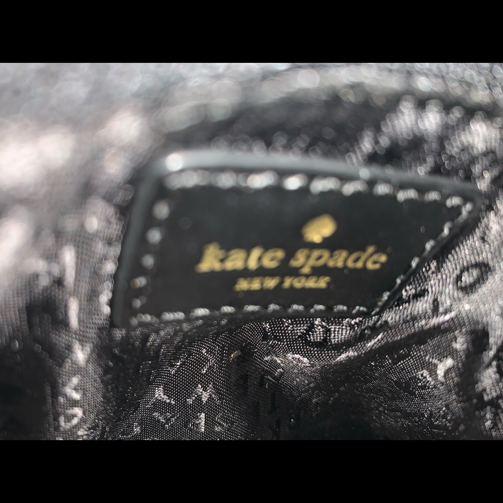 Kate Spade black polka dot purse - Picture 4 of 4